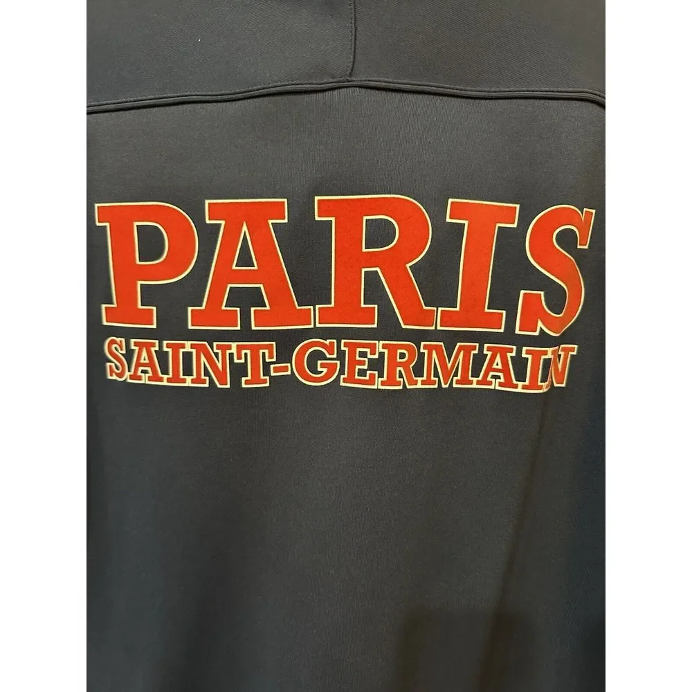 Paris Saint Germain Jacket Size LARGE Activewear‎ Full Zip Nike 547014-410 ig93